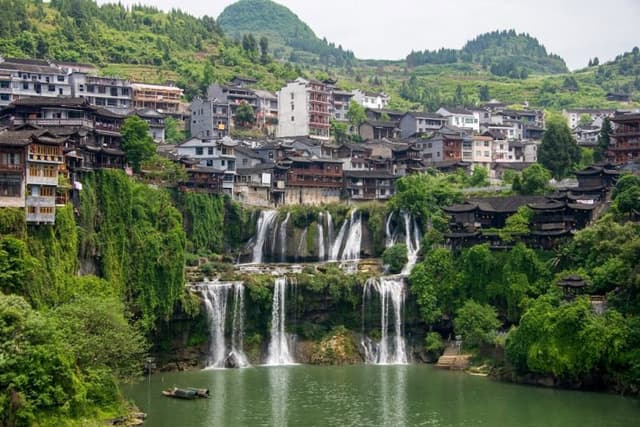 ทัวร์ เมืองฝูหรงเจิ้น Furong Town